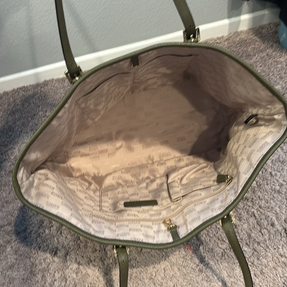Michael Kors brown & Green tote bag - Picture 6 of 7